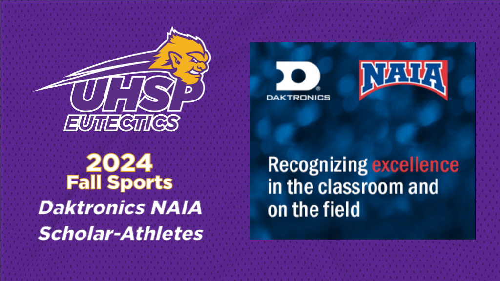 15 Eutectic Fall-Sport Athletes Named Daktronics NAIA Scholar-Athletes