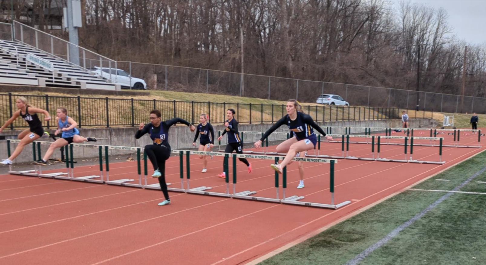 Three Records Broken at First Outdoor Meet of the Season