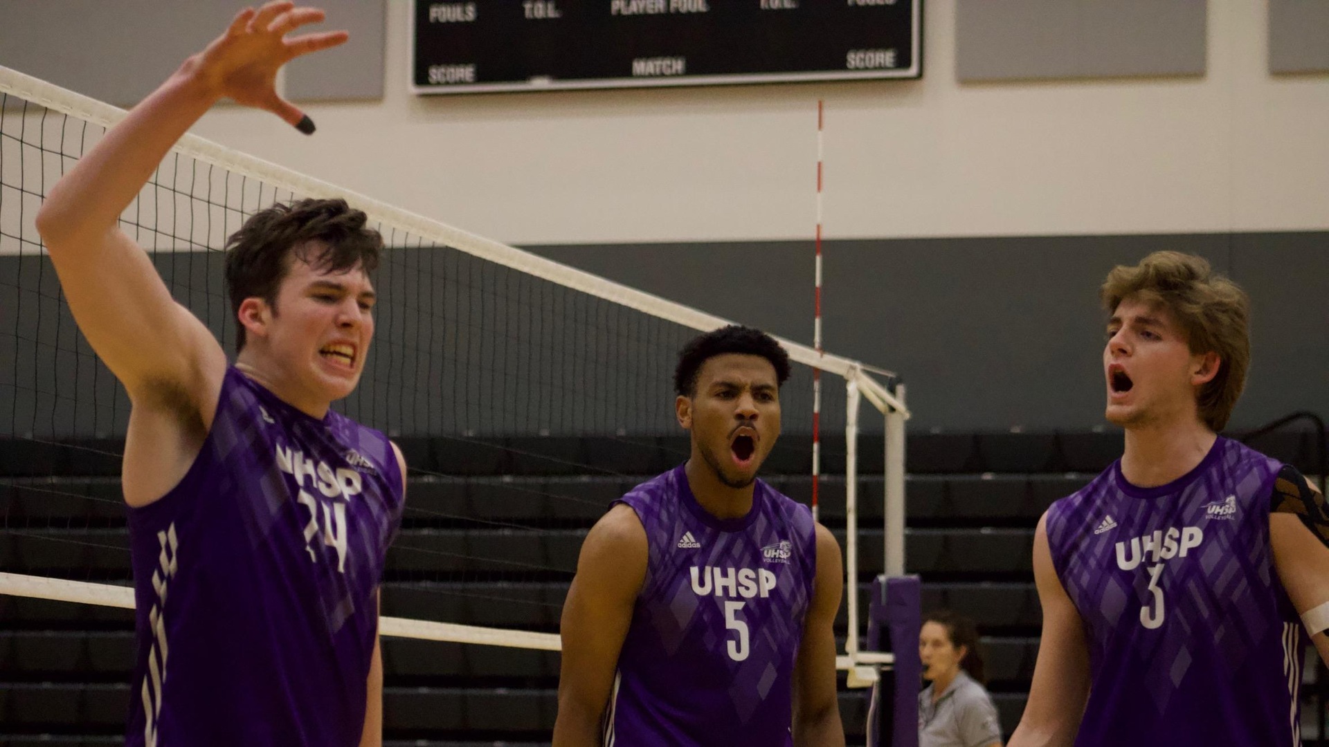 Four-set win leads UHSP to season sweep over Clarke
