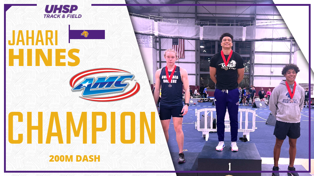 Hines Defends Champion Title as Eutectic Men Finish Fifth at AMC Indoor Championships