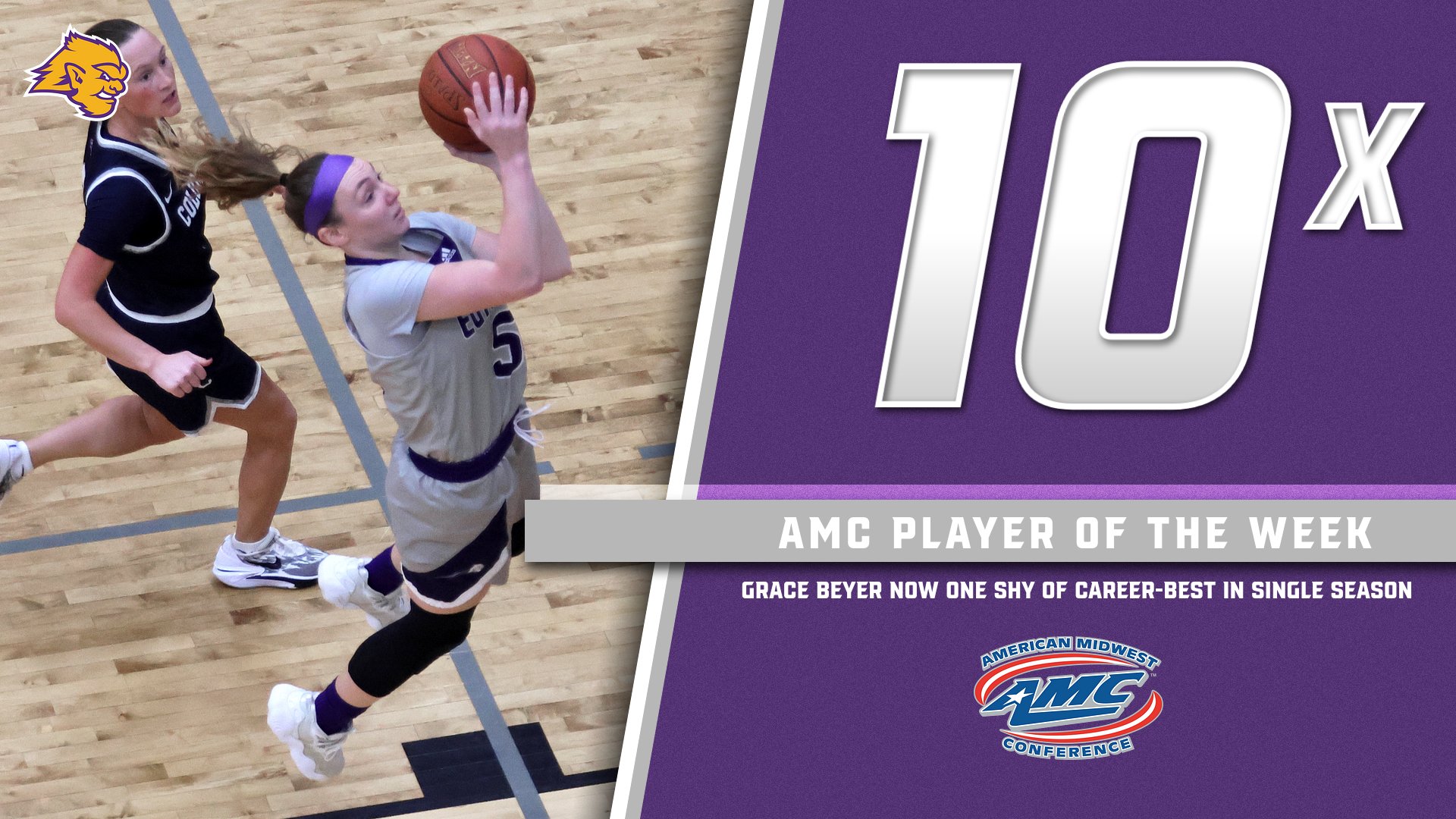 Another week, another AMC Player of the Week award for Beyer