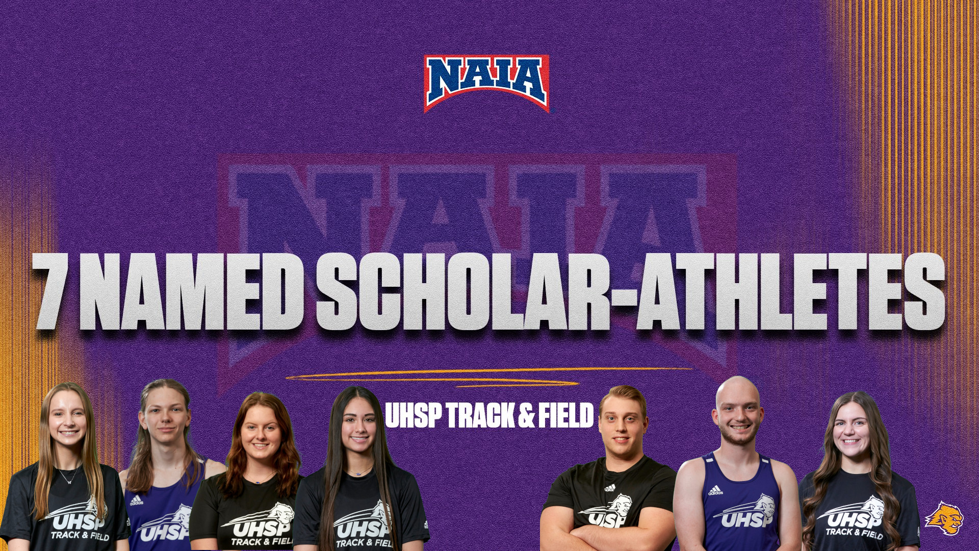UHSP Track &amp; Field lands seven Daktronics Scholar-Athletes
