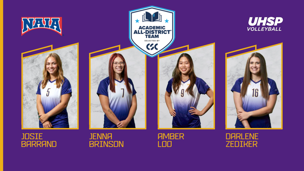 Four Named CSC Women&rsquo;s Volleyball Academic All-District